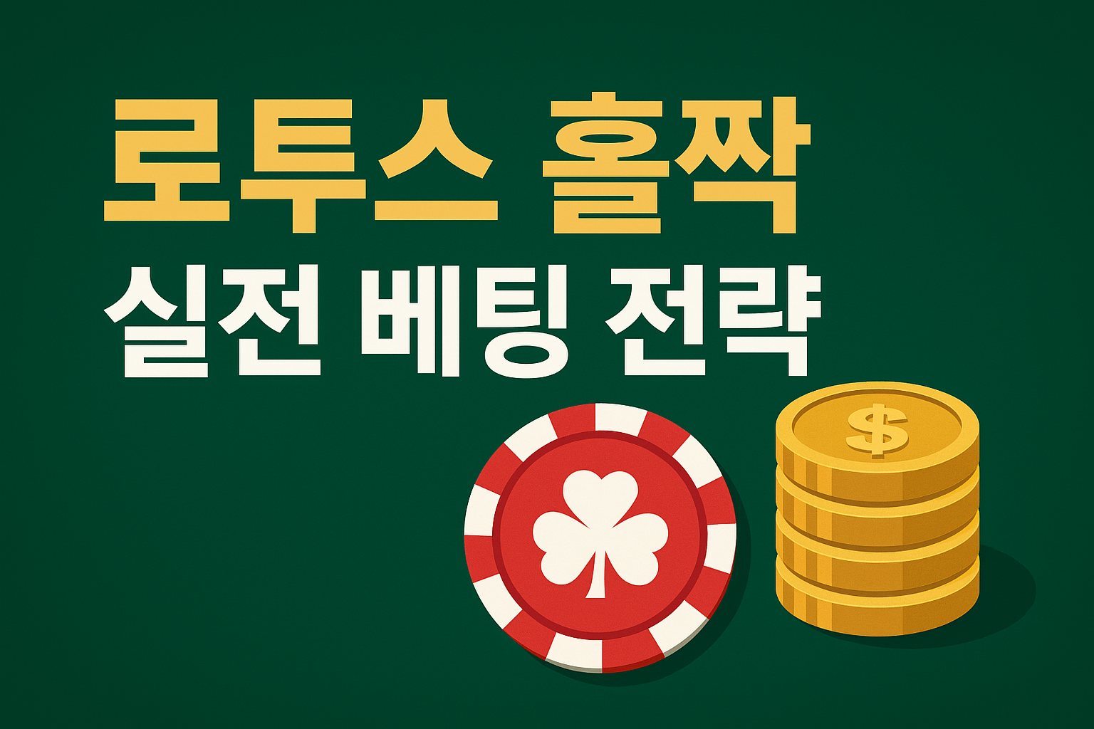 로투스 홀짝 실전 베팅 전략